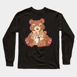 Bear Animal (3) Long Sleeve T-Shirt
